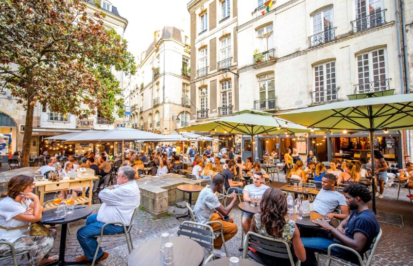 Bouffay district — historic heart of Nantes